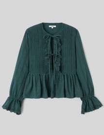 Blouse &agrave; nouer