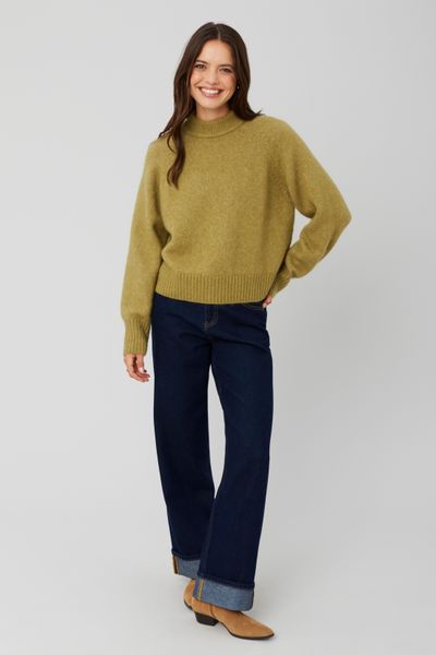 Pull premium col montant