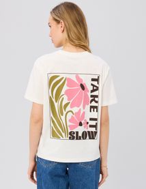 T-shirt imprim&eacute; devant/dos