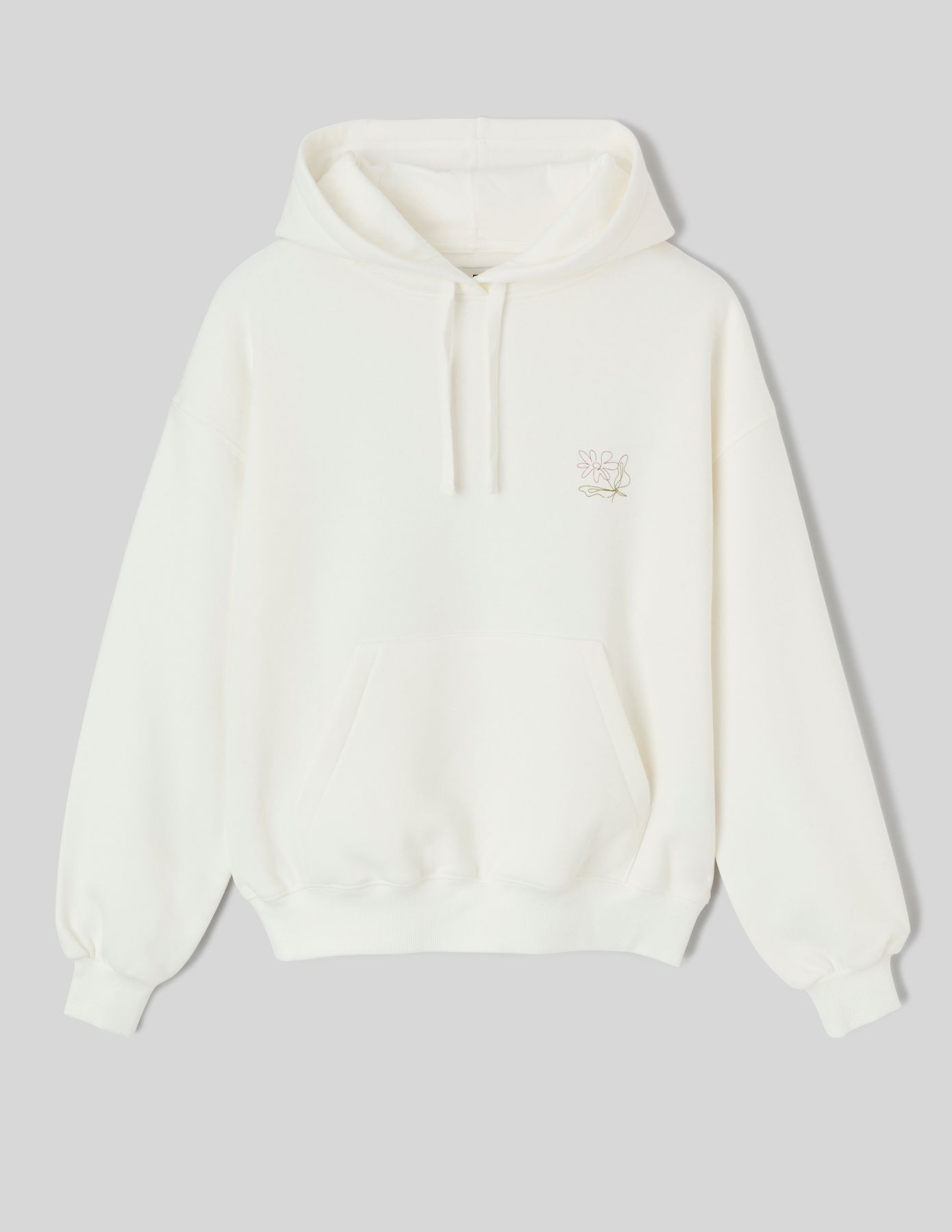 Sweat &agrave; capuche imprim&eacute; devant / dos