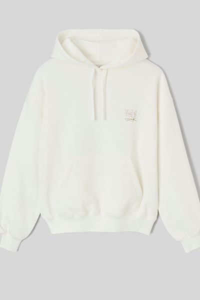 Sweat &agrave; capuche imprim&eacute; devant / dos