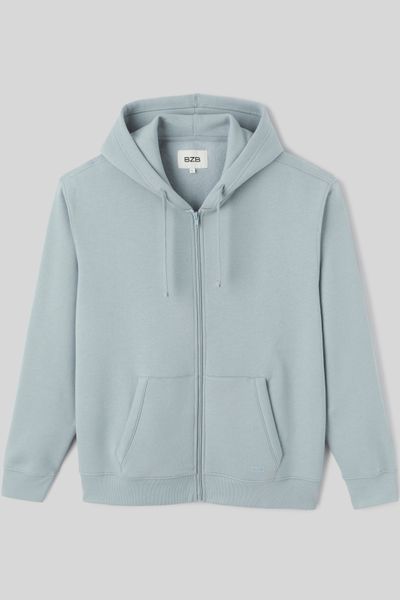 Sweat zippé à capuche