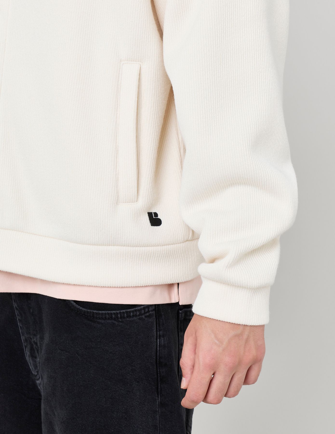 Gilet matière texturée