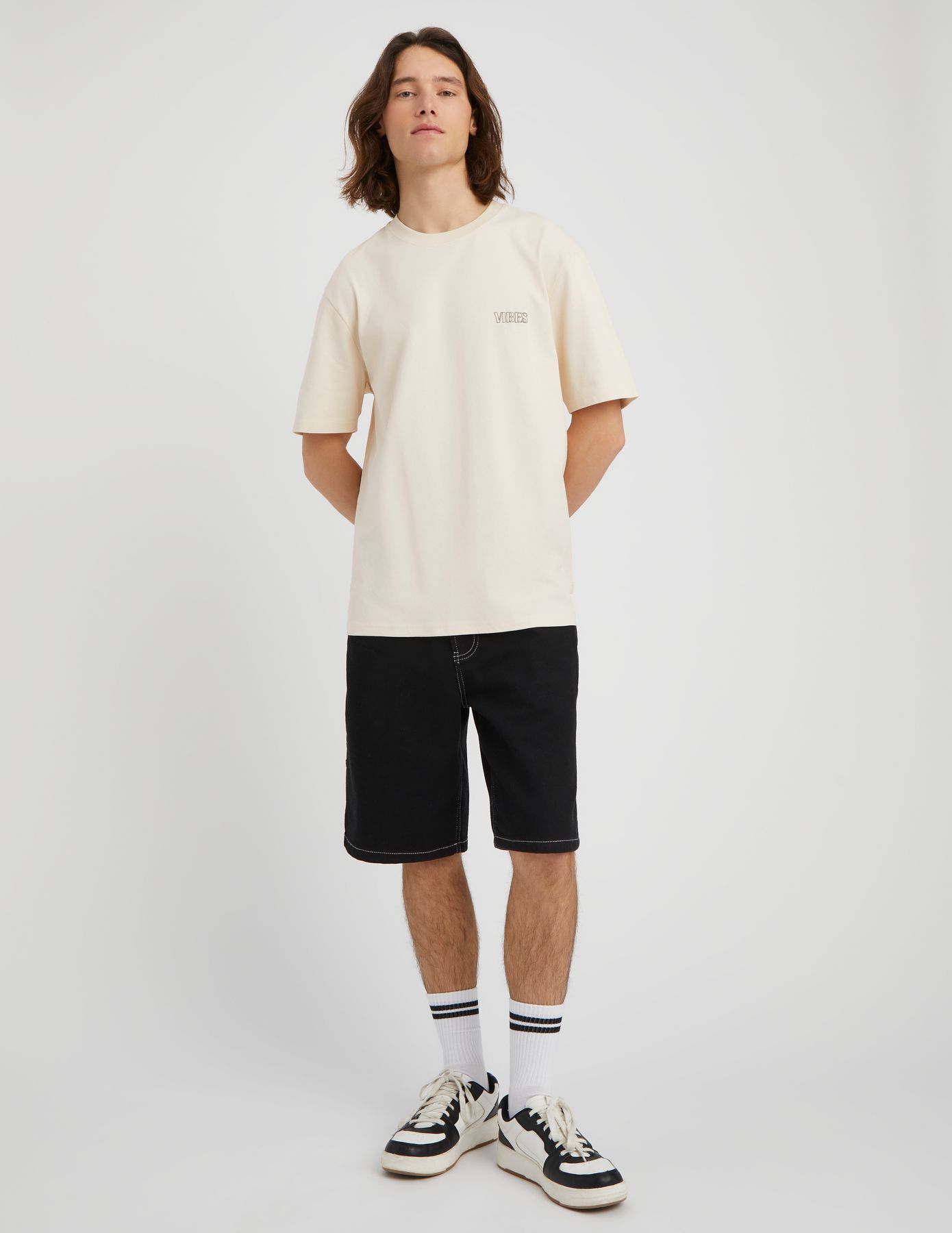 T-shirt imprim&eacute; devant dos