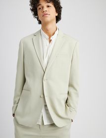Veste de costume coupe droite