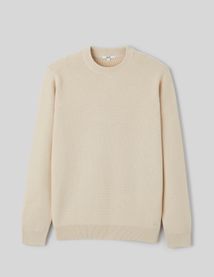 Pull matière fantaisie