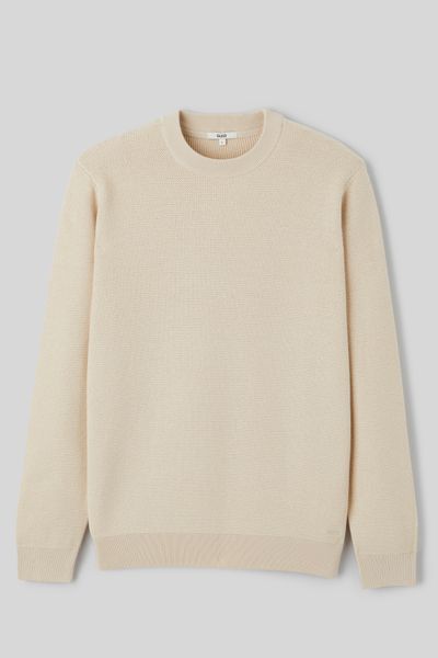 Pull matière fantaisie
