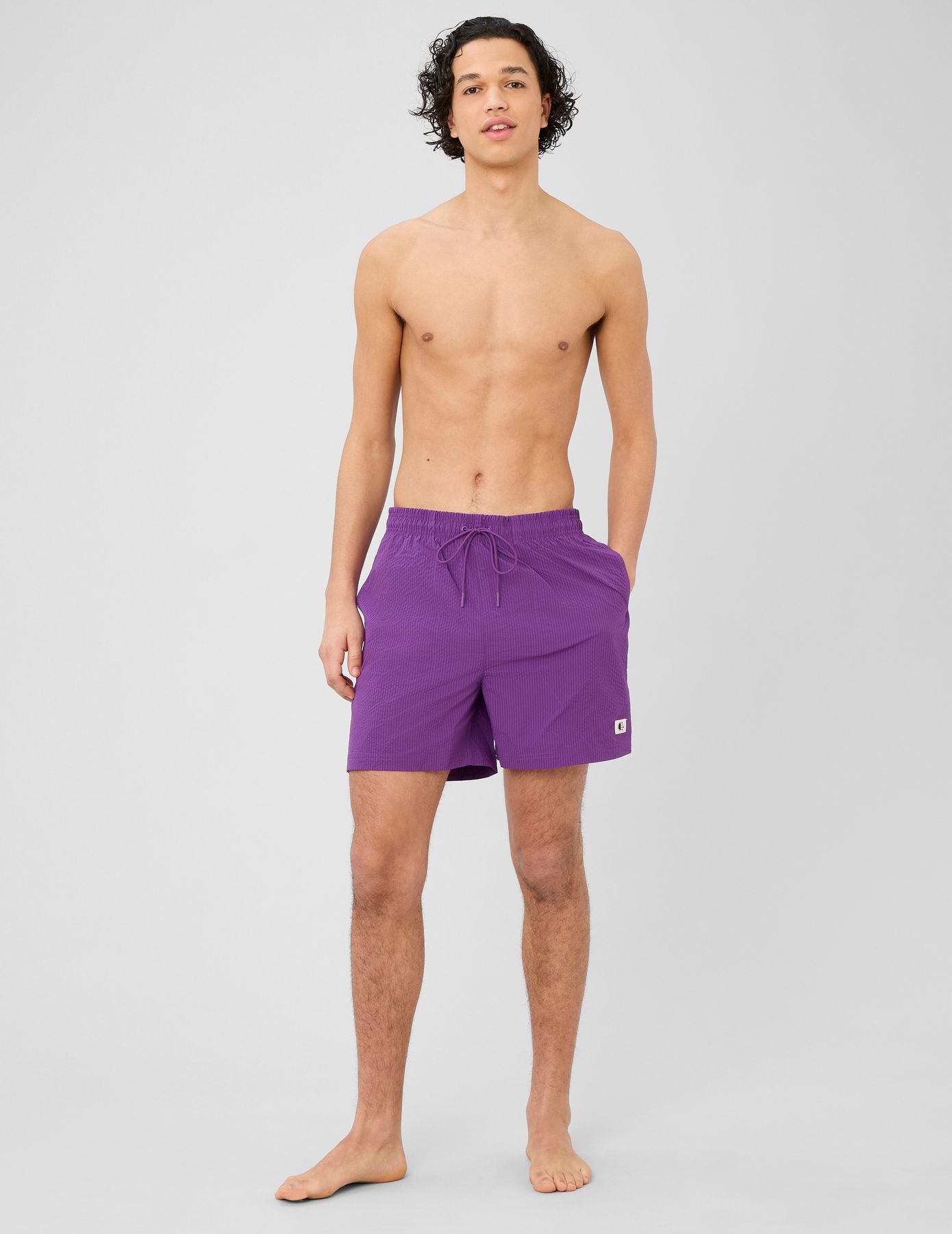Short de bain uni