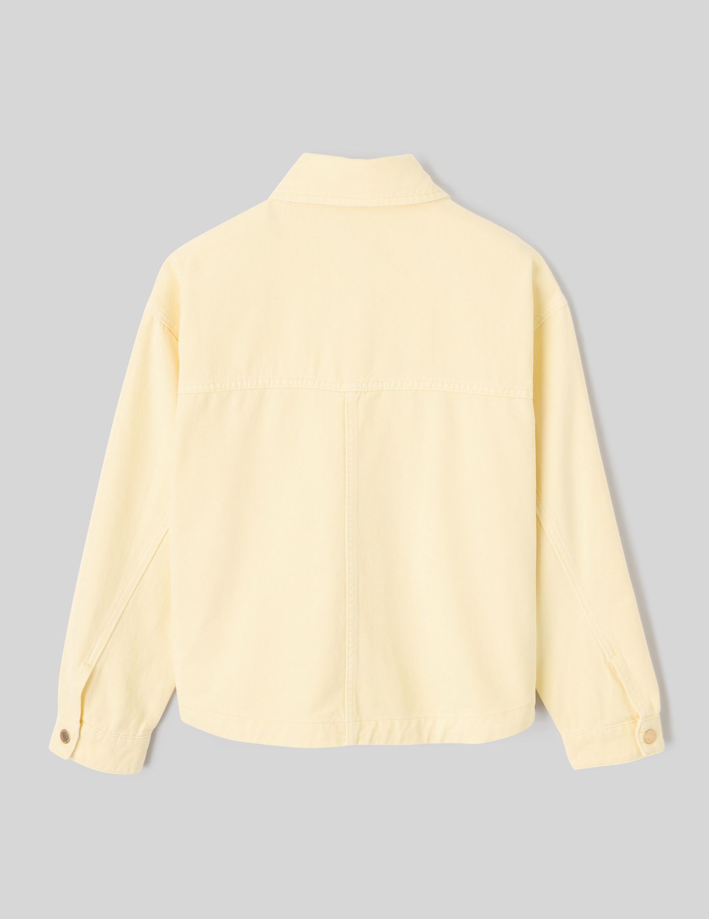 Veste en twill jaune