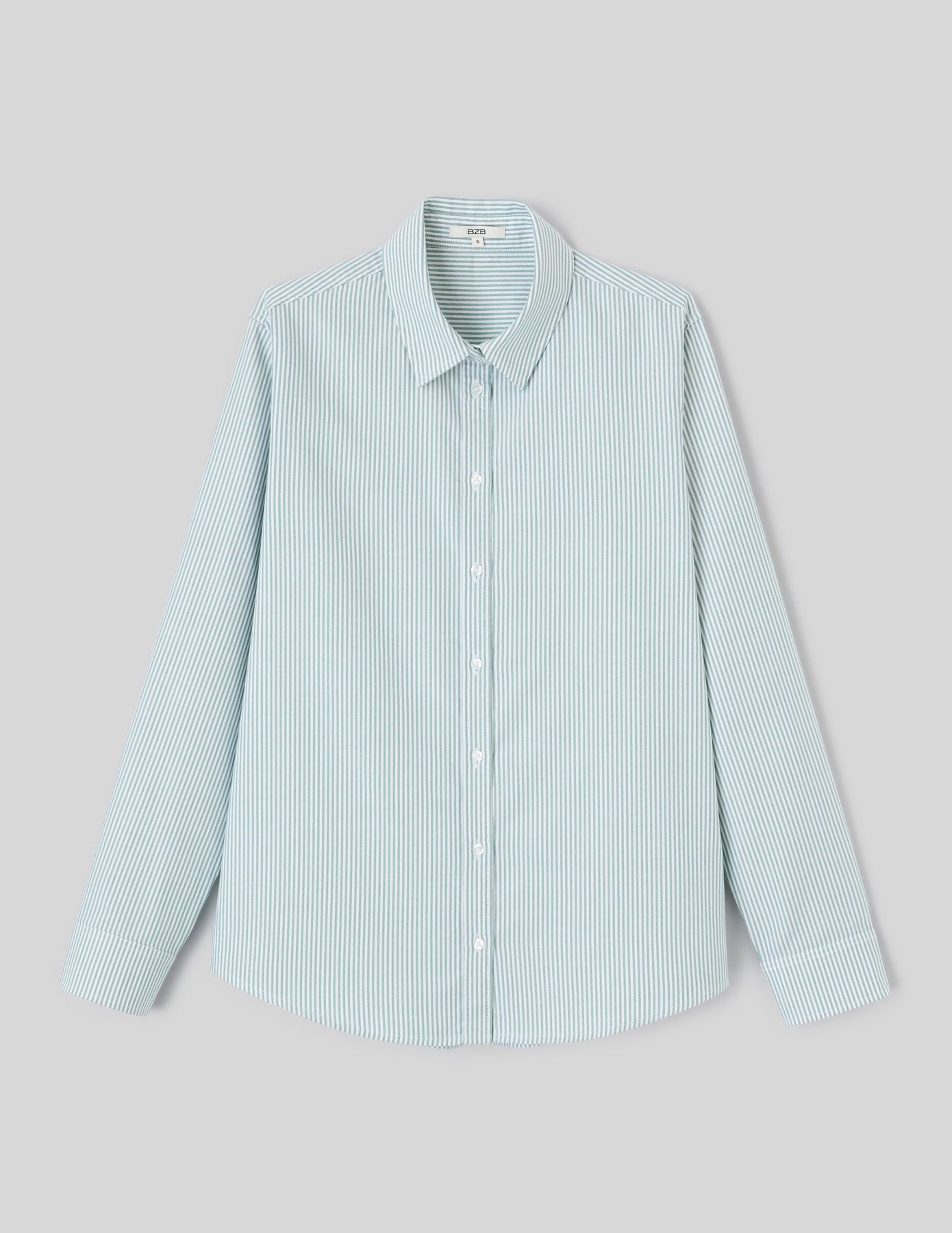 Chemise ray&eacute;e manches longues