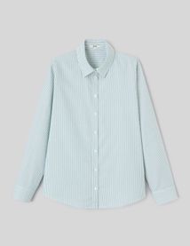 Chemise ray&eacute;e manches longues