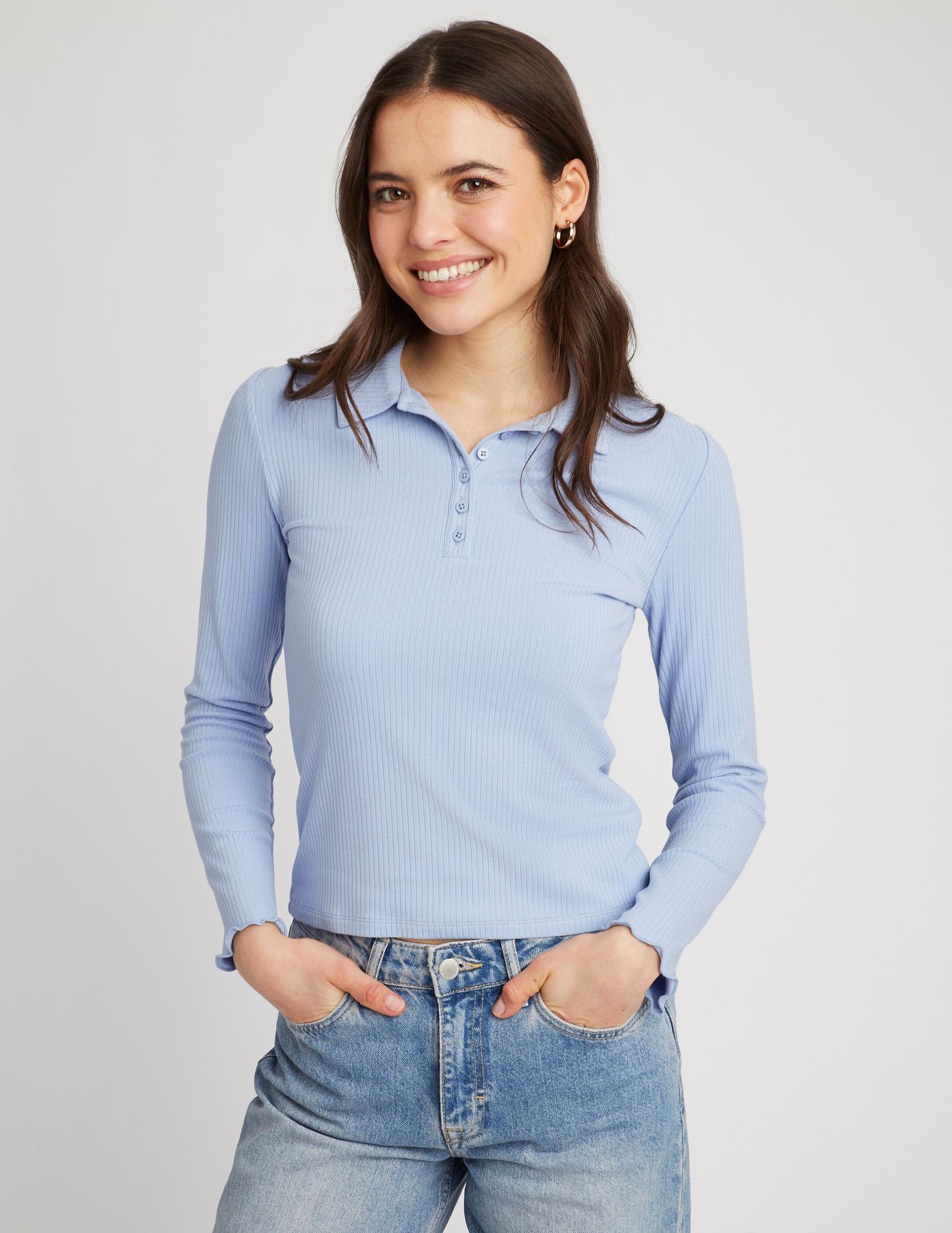 Polo manches longues