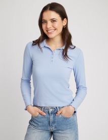 Polo manches longues