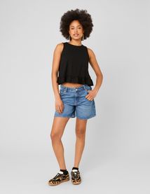 Top avec n&oelig;uds au dos