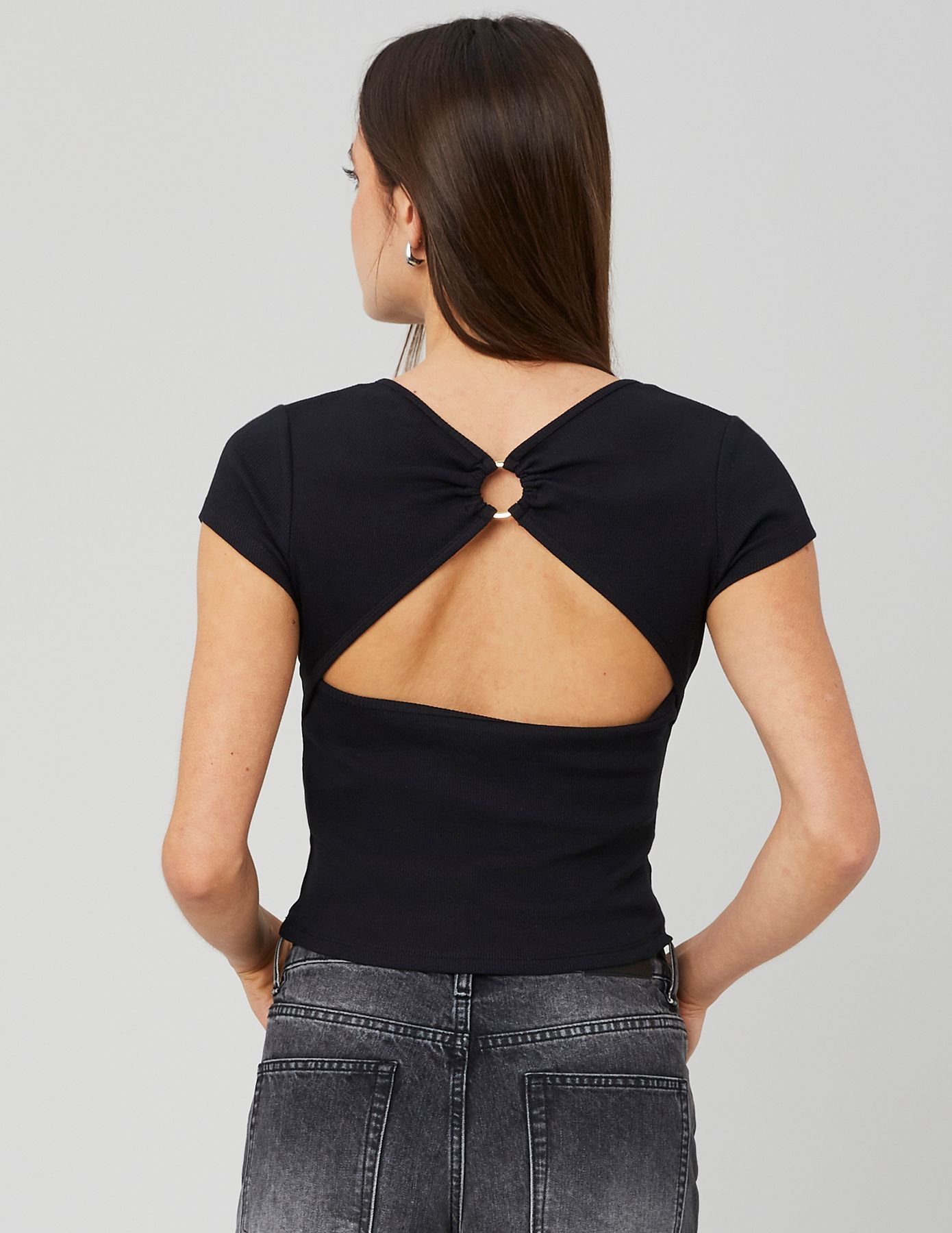 T-shirt dos nu bijou