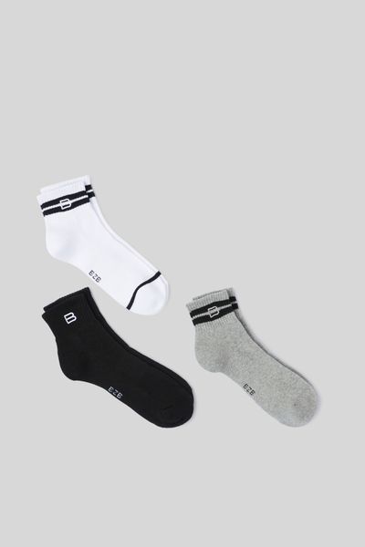 Lot de 3 paires de socquettes sport