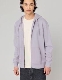 Sweat zippé à capuche