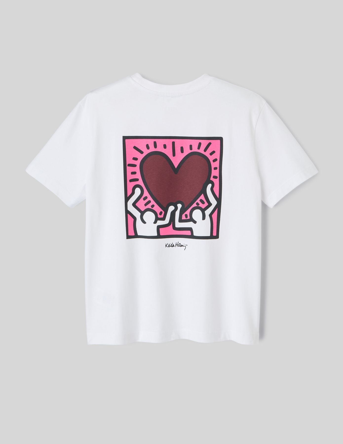 T-shirt collab Keith Haring imprimé devant/dos