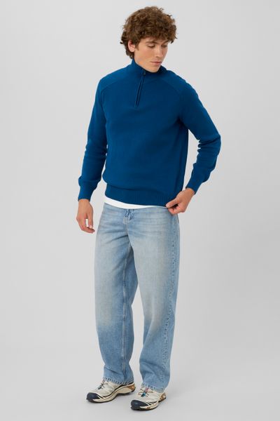 Pull col montant zipp&eacute;