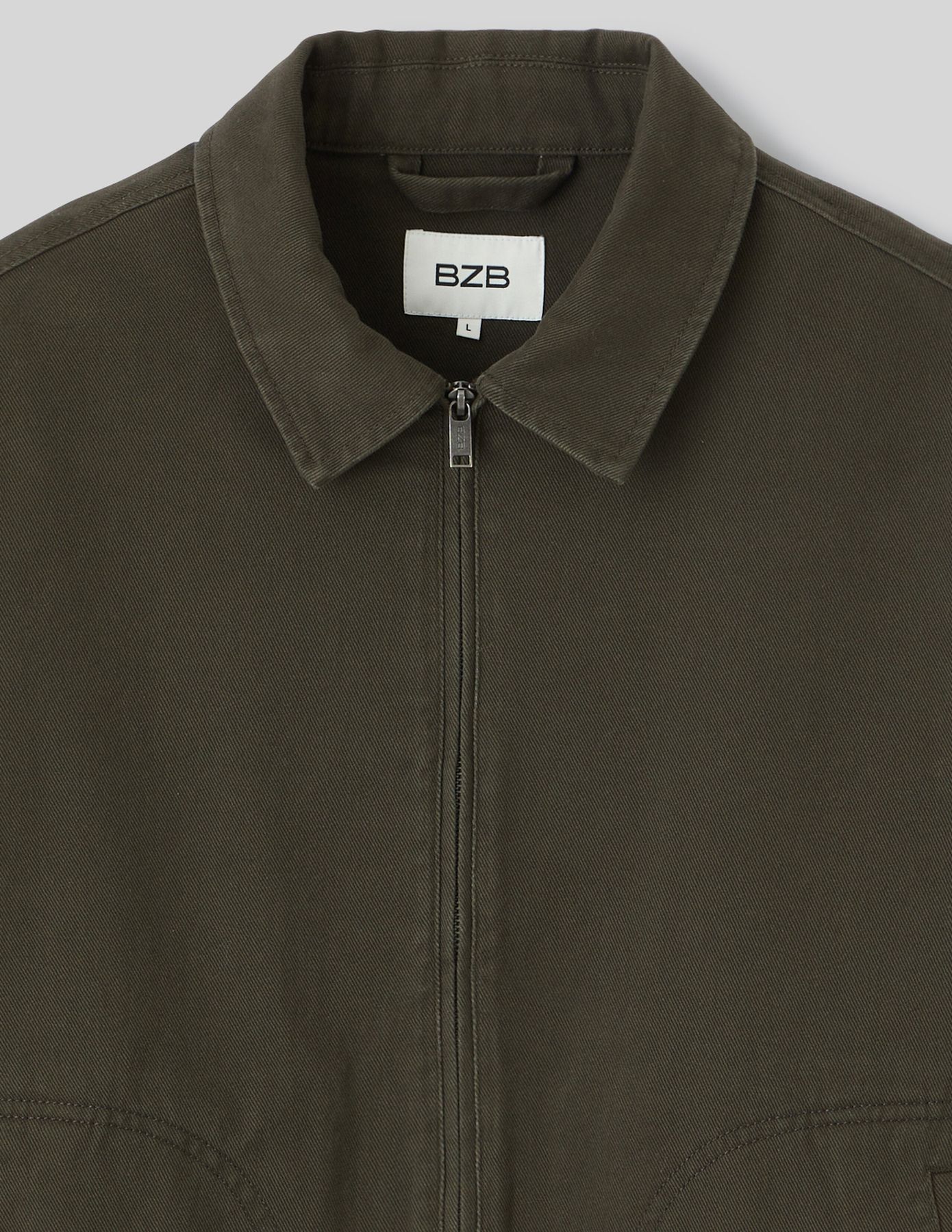 Veste zipp&eacute;e unie