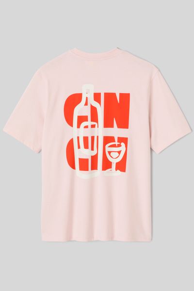 T-shirt imprim&eacute; devant/dos