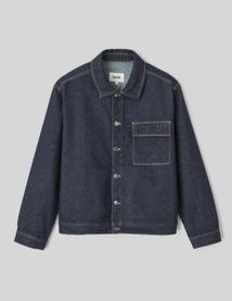 Veste trucker en jean
