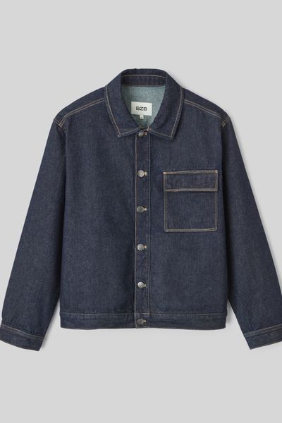 Veste trucker en jean