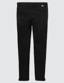 Pantalon chino ajusté