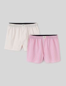 Lot 2 boxers popeline