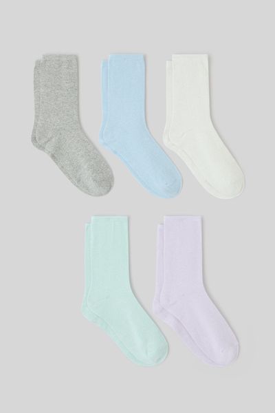 Lot de 5 paires de chaussettes lurex