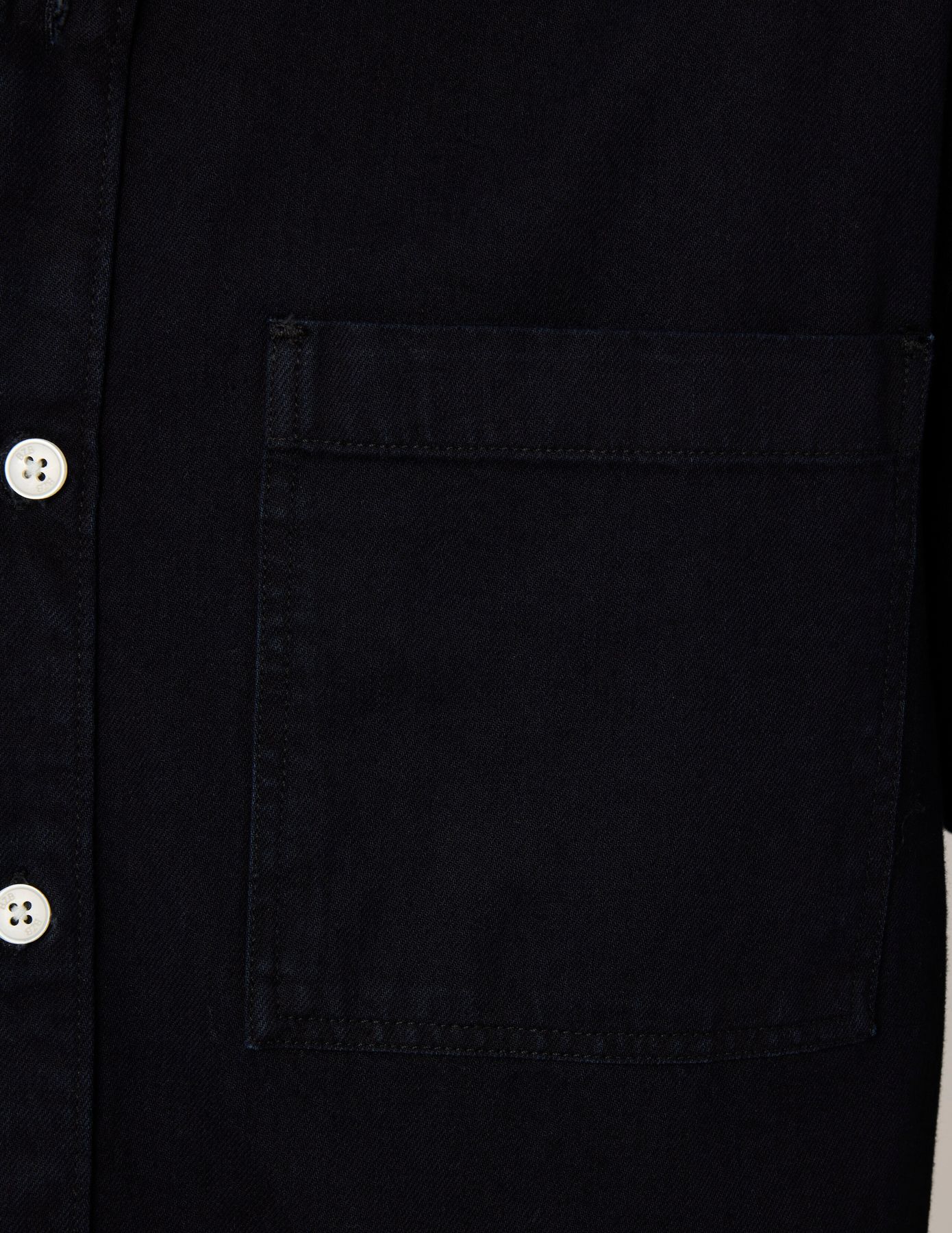 Chemise indigo