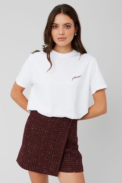 T-shirt imprimé devant/dos