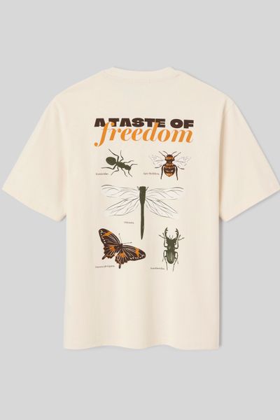 T-shirt imprim&eacute; devant / dos