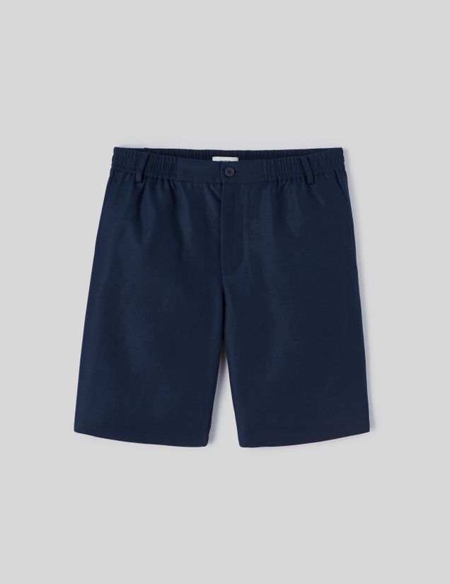 Bermuda coton lin