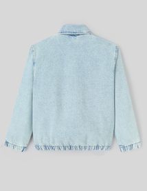 Veste zippée en jean