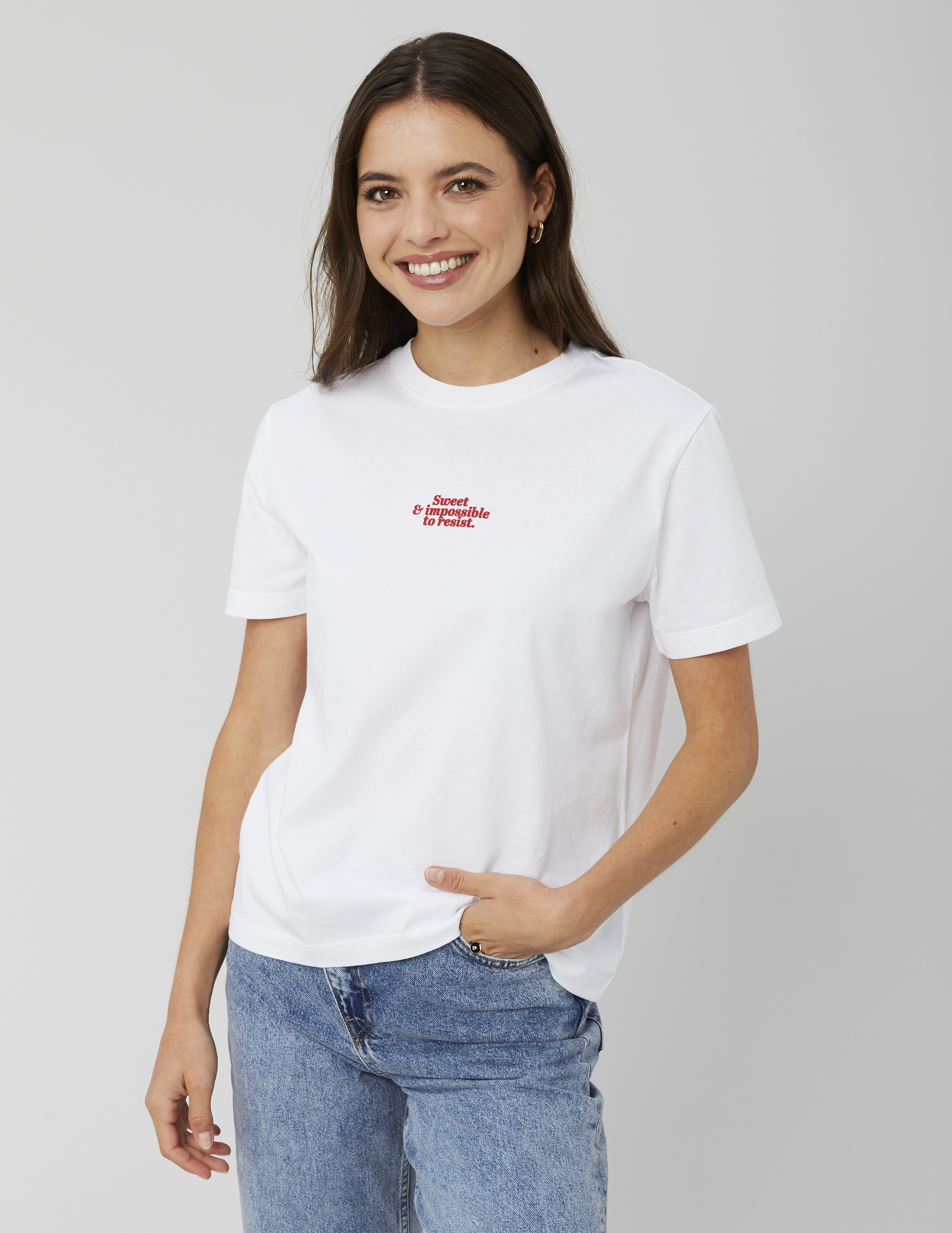 T-shirt imprim&eacute; devant/dos