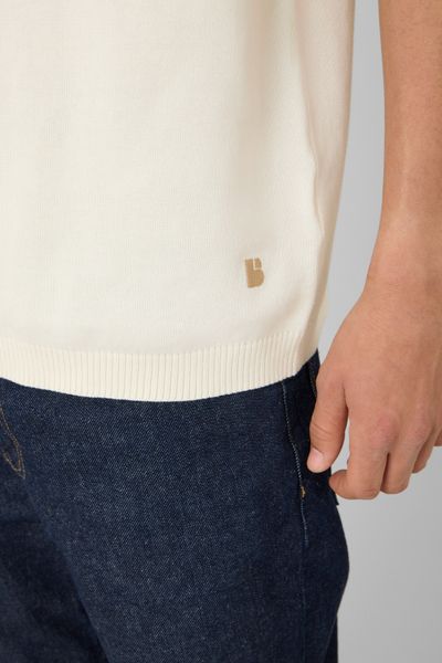 T-shirt en tricot bandes sport
