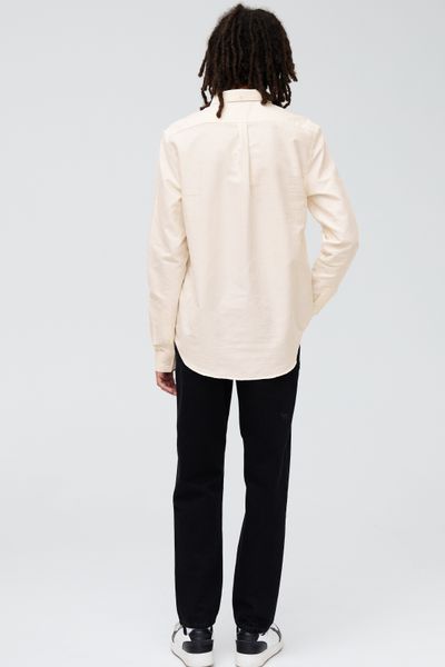 Chemise rayée droite