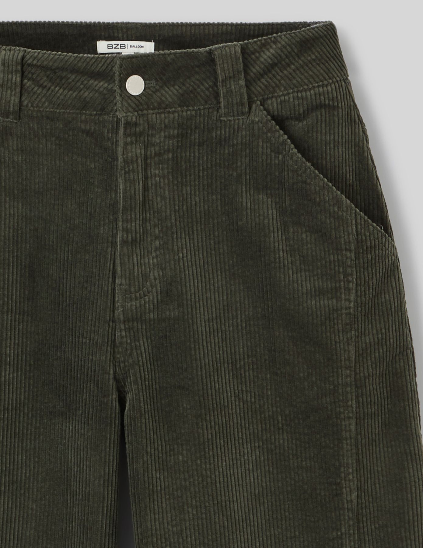 Pantalon velours balloon