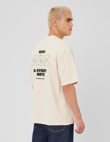 T-shirt imprimé soft touch