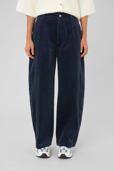 Pantalon balloon en velours