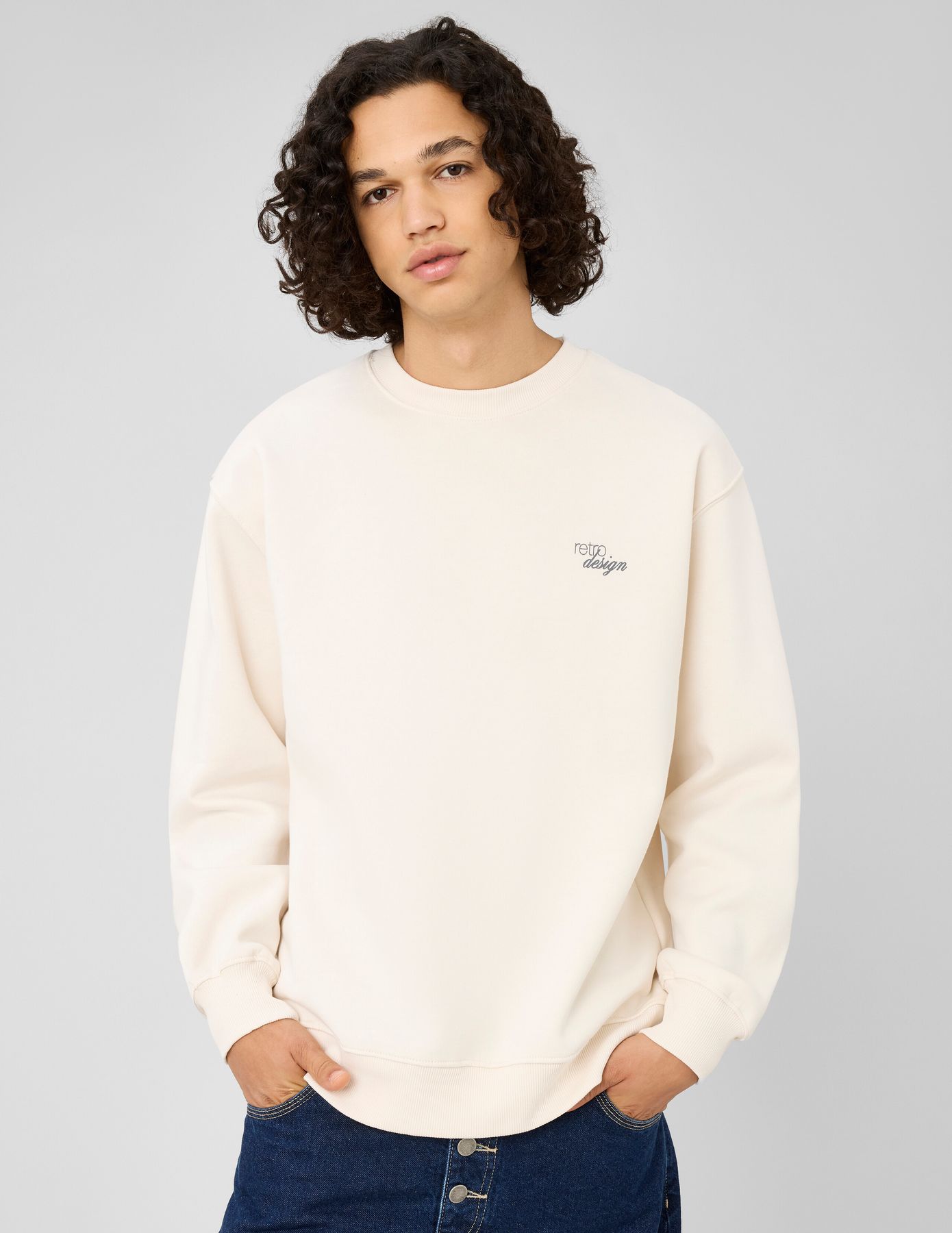 Sweat imprim&eacute; devant/dos