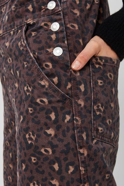 Salopette léopard
