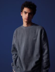 Sweat col rond brod&eacute;