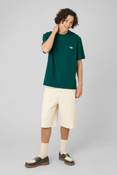 T-shirt broderie poitrine