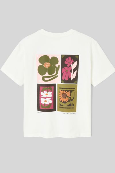 T-shirt imprim&eacute; devant / dos