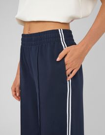 Pantalon jogging &agrave; bandes