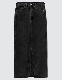 Jupe longue en jean