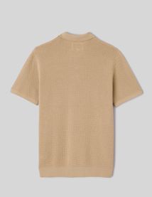 Polo maille fantaisie