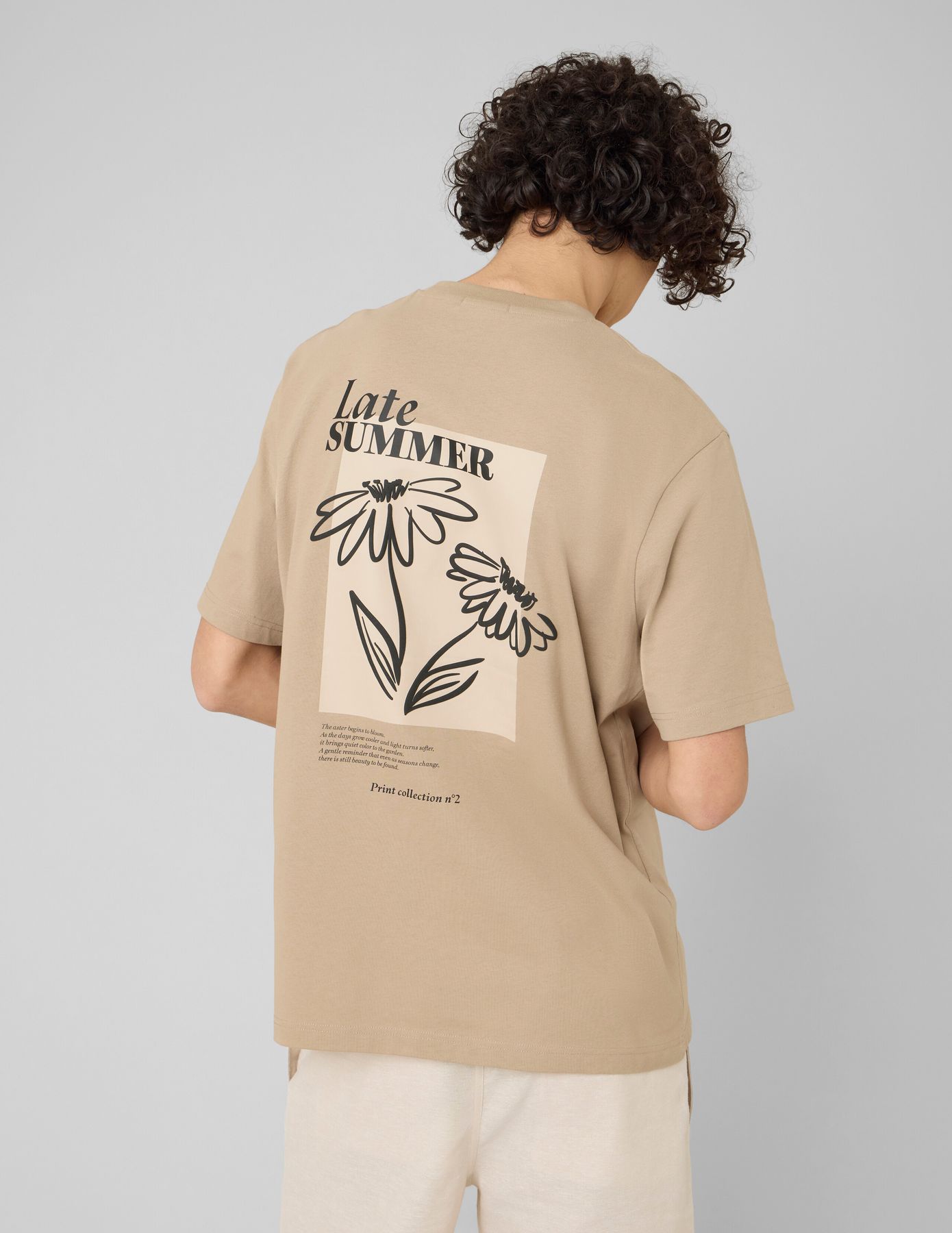 T-shirt imprim&eacute; devant / dos